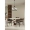 Z-Lite Titus 6 Light Chandelier, 26in. W x 24.5in. H, Matte Black 826-6MB - alternate 2